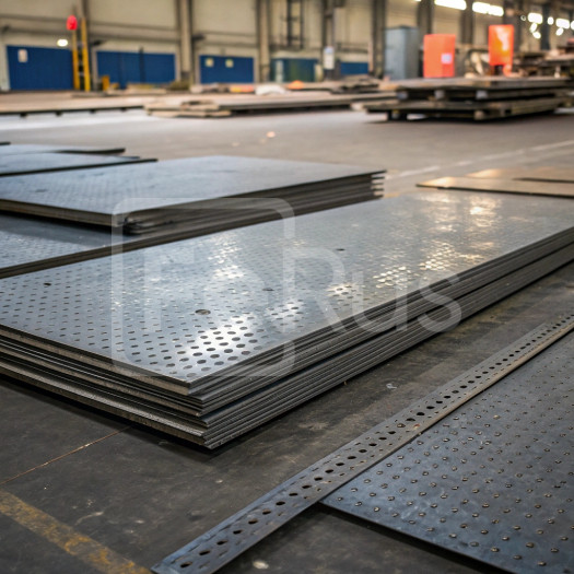 Лист перфорированный стальной 1,4 мм Rv 10Х14Г14Н4Т ГОСТ 58602-2019