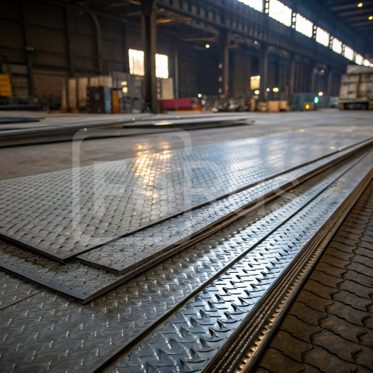 Лист алюминиевый рифленый квинтет 1,5х800 мм АМг2 ТУ 1-801-20-2008