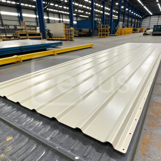 Профнастил С8 полиэстер (Zn100-180) 0,6х1150х800 мм, RAL 1014