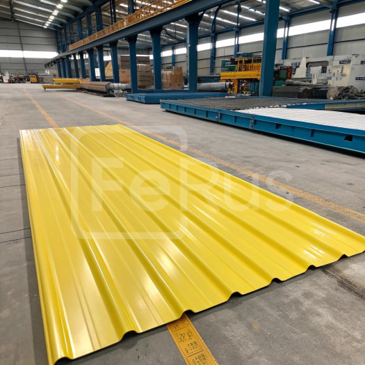 Профнастил С20 полиэстер (Zn100-180) 0,3х1100х1200 мм, RAL 1018