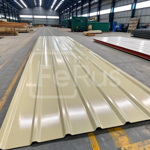 Профнастил С20 полиэстер (Zn100-180) 0,45х1100х1200 мм, RAL 1035