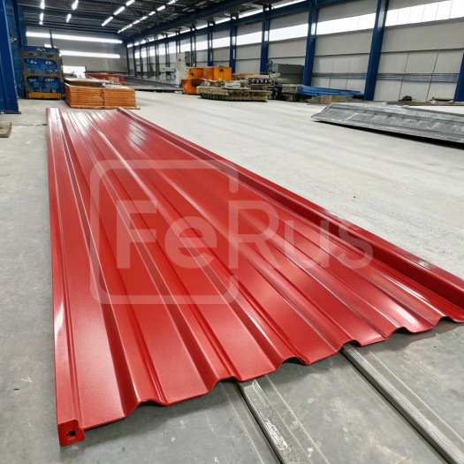 Профнастил С20 полиэстер (Zn100-180) 0,65х1100х1200 мм, RAL 3009