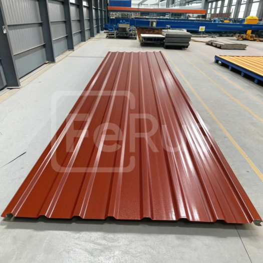 Профнастил С20 полиэстер (Zn100-180) 0,45х1100х1200 мм, RAL 3011