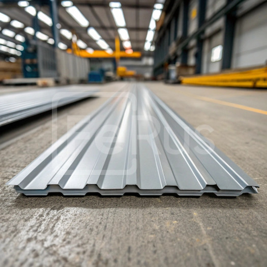 Профнастил С8 полиэстер (Zn100-180) 0,3х1150х800 мм, RAL 7005