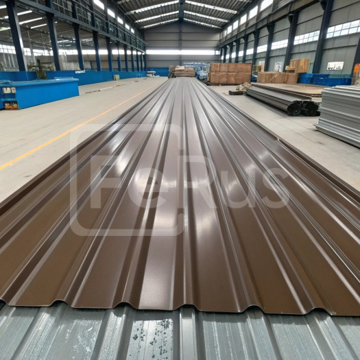 Профнастил С20 полиэстер (Zn100-180) 0,4х1100х1200 мм, RAL 8019