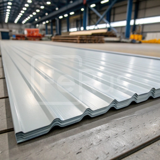 Профнастил С8 полиэстер (Zn100-180) 0,65х1150х800 мм, RAL 9002