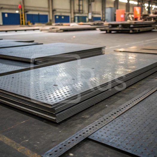 Лист перфорированный стальной 1,3 мм Rv Ст4пс ГОСТ 58602-2019