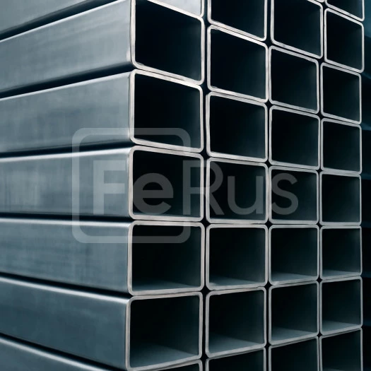 Труба профильная нержавеющая 130х260х10 мм AISI 321